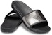 (W) 크록스 슬론 메탈릭 블랙 컴포트 (Crocs Sloane Metallic Black Comfort) 205737-0FG