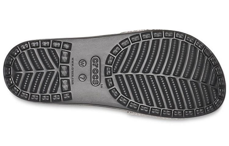 Sizing (W) Crocs Sloane MetalText ''Nero Comfort'' 205737-0FG