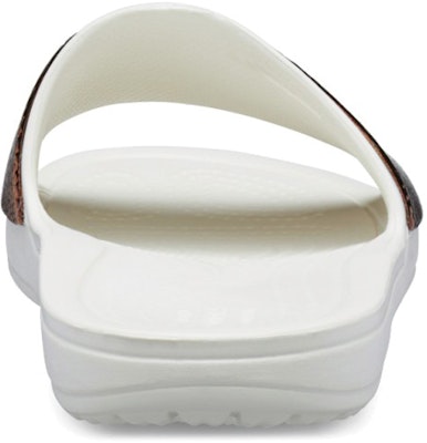 Crocs Sloane Metaltext 輕便舒適平底拖鞋 女款 白金 Details for Crocs Sloane Metaltext 輕便舒適平底拖鞋 女款 白金