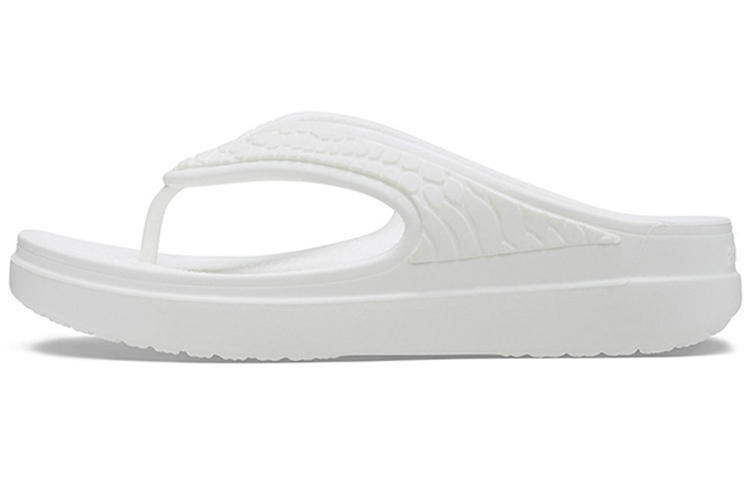 Buy (Women) Crocs Sloane Snake Lightweight Cozy Sports Slippers White 206918-100