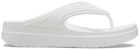 (W) 크록스 슬론 스네이크 코지 스포츠 슬리퍼 화이트 206918-100