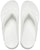 (W) 크록스 슬론 스네이크 코지 스포츠 슬리퍼 화이트 206918-100