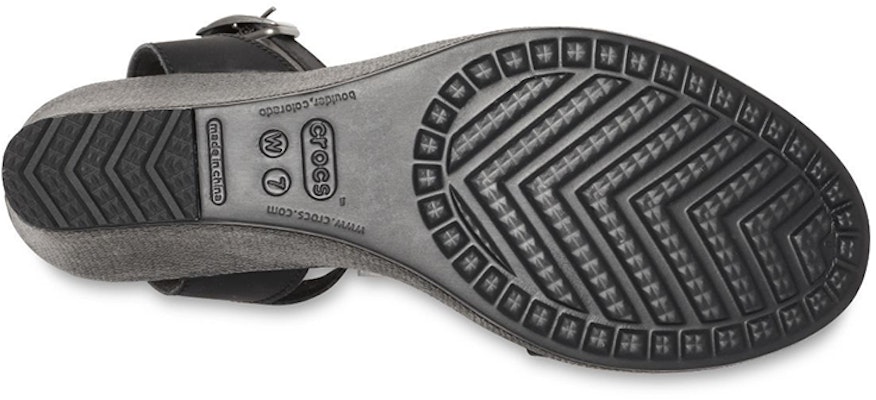 (Women) Crocs Slope Heel Sport Sandal 'Black' 205750-060 Sizing (Women) Crocs Slope Heel Sport Sandal 'Black' 205750-060