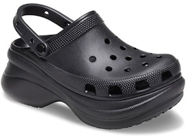 (W) Crocs小鲸鱼复古厚底黑色凉鞋 206302-001 Order (W) Crocs小鲸鱼复古厚底黑色凉鞋 206302-001