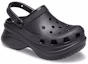 Lookbook (Women) Crocs Small Whale Retro Crocs Thick Sole Black Sandals 206302-001