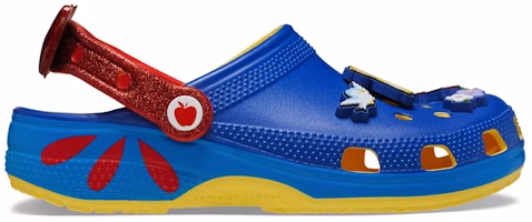 (Women) Crocs Snow White Classic Clogs 'Blue Yellow Red' 209483-769 (Women) Crocs Snow White Classic Clogs 'Blue Yellow Red' 209483-769