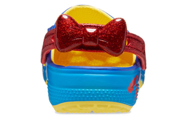 Details for (W) Crocs Schneewittchen Classic Clogs ''Blau Gelb Rot'' 209483-769