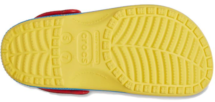 (W) Crocs Schneewittchen Classic Clogs ''Blau Gelb Rot'' 209483-769 Sizing (W) Crocs Schneewittchen Classic Clogs ''Blau Gelb Rot'' 209483-769