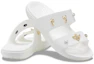 Shop (W) Crocs白色户外平跟运动拖鞋软底舒适款 207387-103