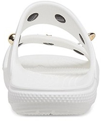 (W) Crocs Sandal Lembut Putih Outdoor Sol Datar Santai Olahraga 207387-103 Details for (W) Crocs Sandal Lembut Putih Outdoor Sol Datar Santai Olahraga 207387-103
