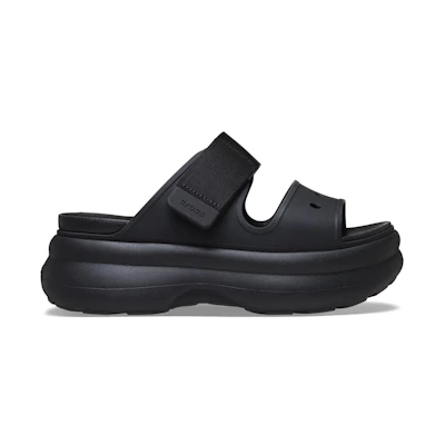 (W) Crocs Soho Two Strap Sandal Black