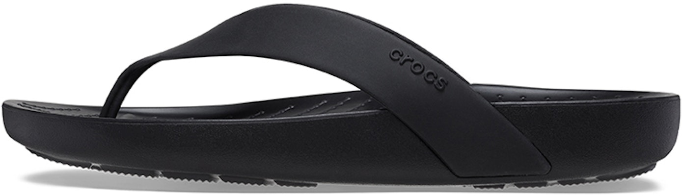 (Women) Crocs Splash Flip 'Black' 208218-001 Buy (Women) Crocs Splash Flip 'Black' 208218-001