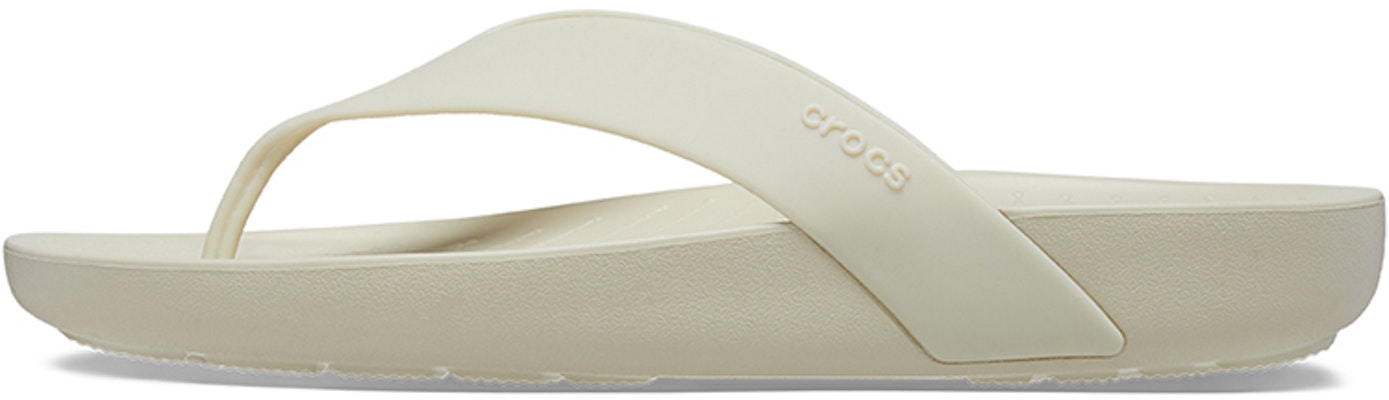(Women) Crocs Splash Flip 'Bone' 208218-2Y2 Buy (Women) Crocs Splash Flip 'Bone' 208218-2Y2