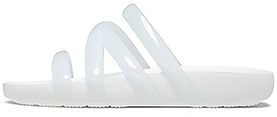 (Women) Crocs Splash Glossy Strappy Sandal 'White' 208537-100 Buy (Women) Crocs Splash Glossy Strappy Sandal 'White' 208537-100