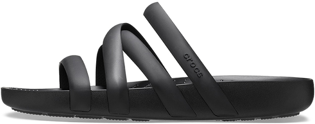(Women) Crocs Splash Strappy Sandals 'Black' 208217-001 Buy (Women) Crocs Splash Strappy Sandals 'Black' 208217-001