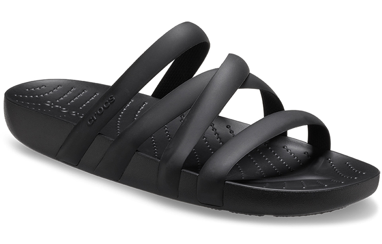 Lookbook (Women) Crocs Splash Strappy Sandals 'Black' 208217-001