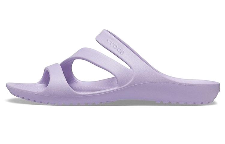 (Women) Crocs Sports Slippers Purple 206756-530