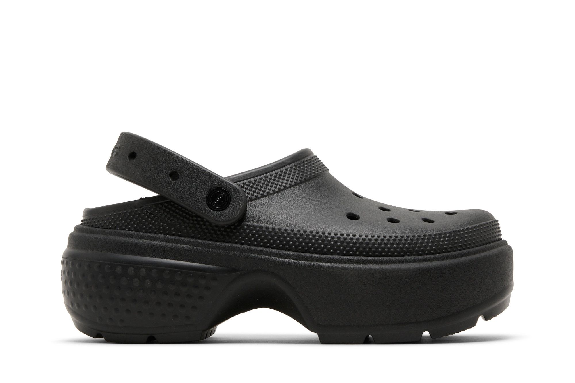 (Women) Crocs Stomp Clog 'Black' 209347-001