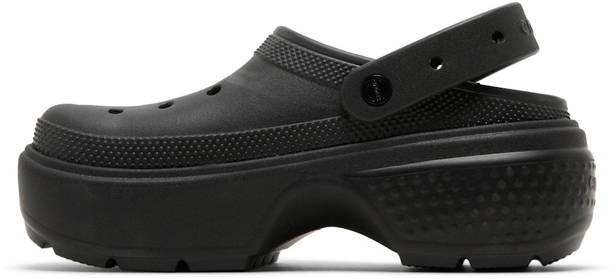 (Women) Crocs Stomp Clog 'Black' 209347-001 Lookbook (Women) Crocs Stomp Clog 'Black' 209347-001