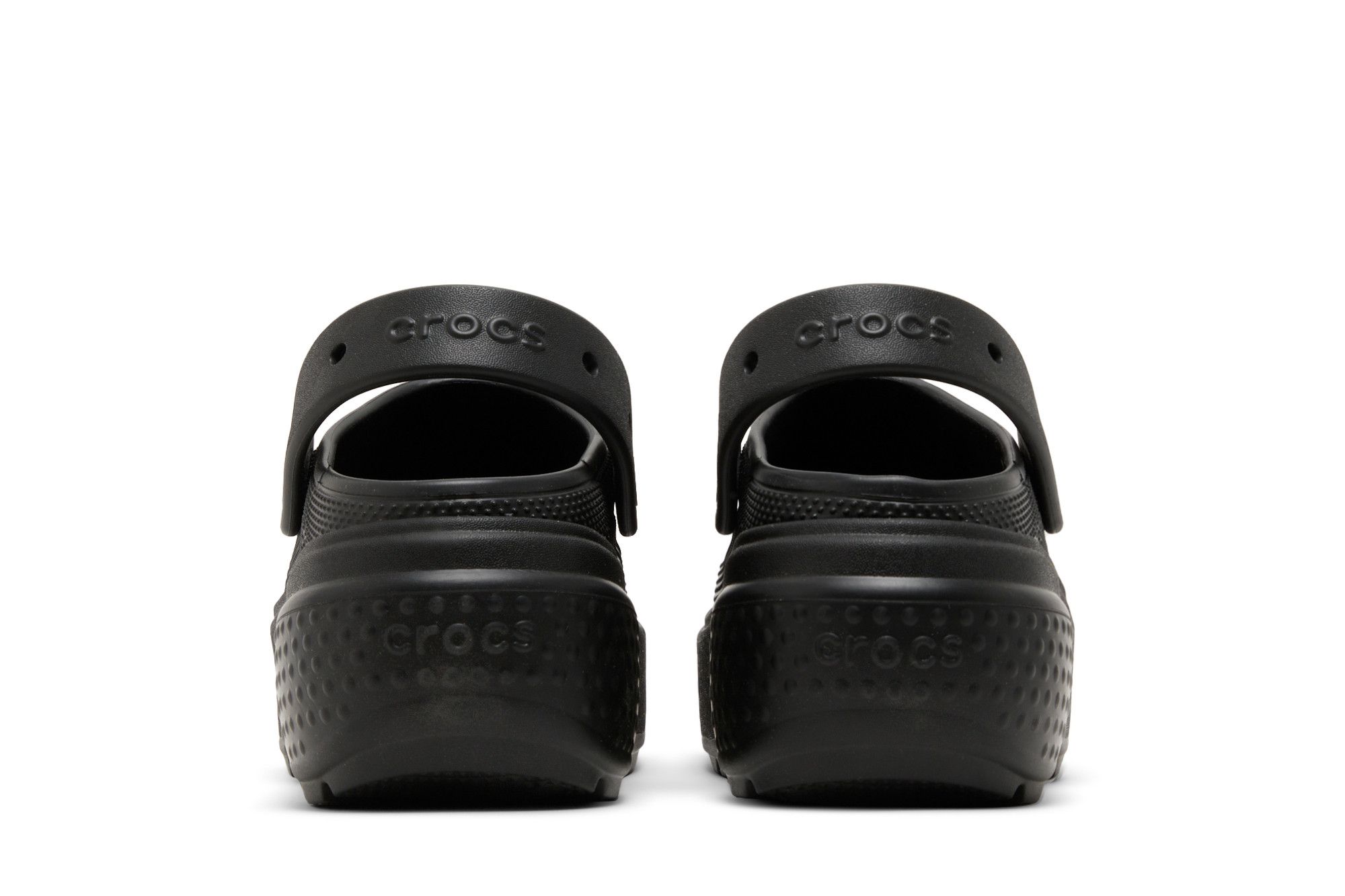 Details for (W) 크록스 스톰프 클로그 '블랙' (강렬한 블랙!) 209347-001