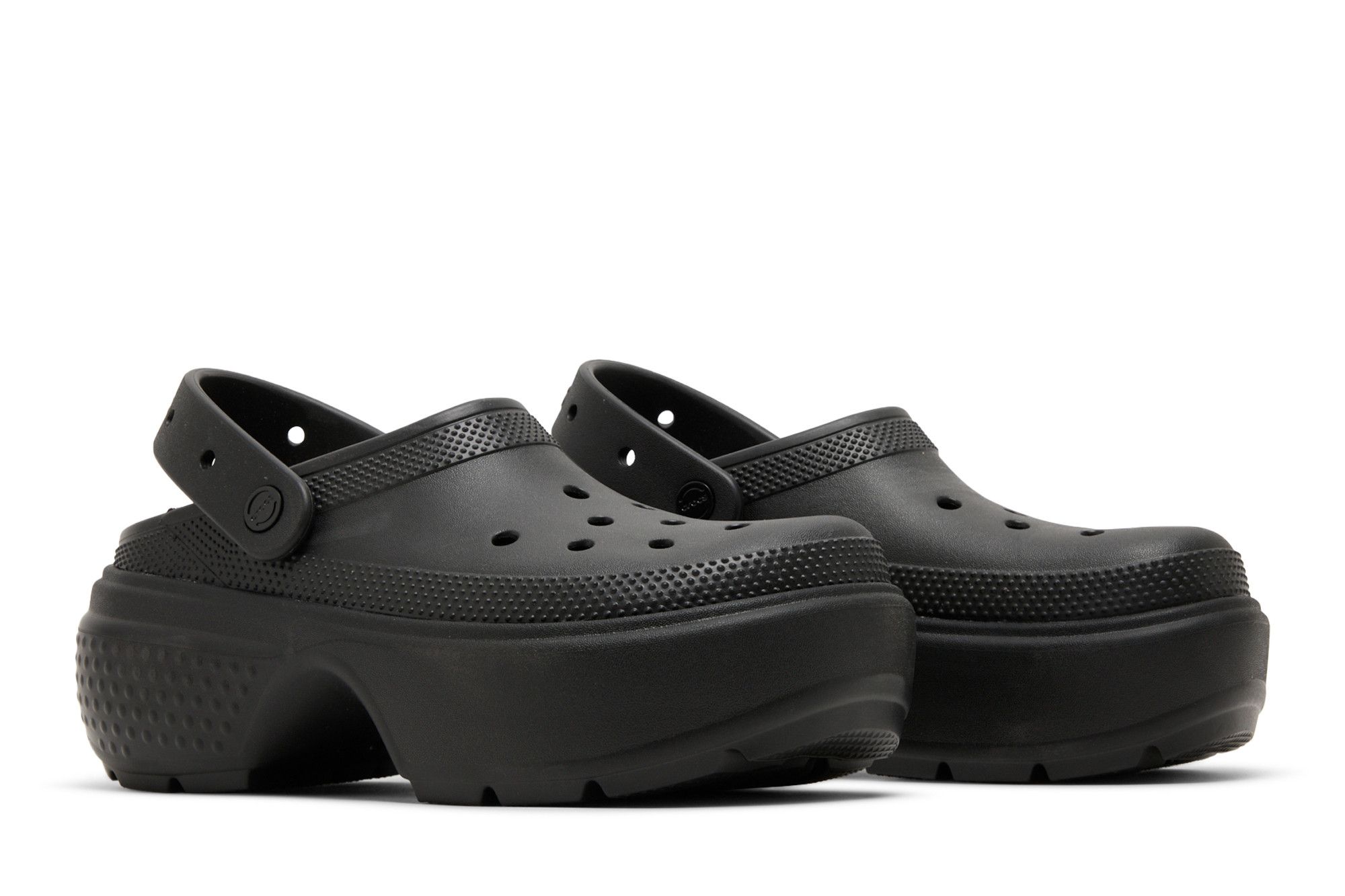 Cheap (W) 크록스 스톰프 클로그 '블랙' (강렬한 블랙!) 209347-001