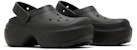 (W) Crocs Stomp Clog 'Hitam' 209347-001