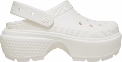 (Women) Crocs Stomp Clog 'Chalk' 209347-0WV (Women) Crocs Stomp Clog 'Chalk' 209347-0WV