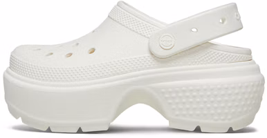 (Women) Crocs Stomp Clog 'Chalk' 209347-0WV (Women) Crocs Stomp Clog 'Chalk' 209347-0WV