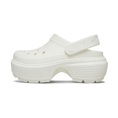 (W) Crocs Stomp Clog 'Chalk'