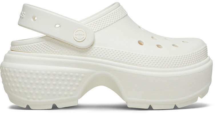 (W) Crocs 踏步木屐 '粉笔白' 209347-0WV Order (W) Crocs 踏步木屐 '粉笔白' 209347-0WV