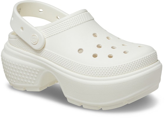 (Women) Crocs Stomp Clog 'Chalk' 209347-0WV Lookbook (Women) Crocs Stomp Clog 'Chalk' 209347-0WV