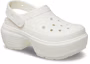 Shop (W) Crocs Stomp Zoccoli ''Chalk'' 209347-0WV