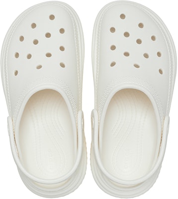 (Women) Crocs Stomp Clog 'Chalk' 209347-0WV Shop (Women) Crocs Stomp Clog 'Chalk' 209347-0WV