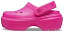 Buy (Women) Crocs Stomp Clog Pink Crush 209347-6TW