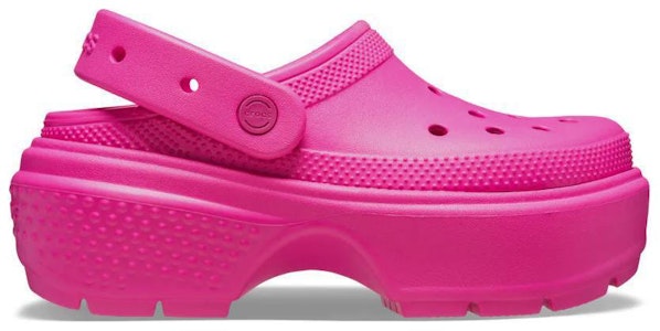 (W) Crocs Stomp Clog Pink Crush Kasut Comfort Pilihan Malaysia 209347-6TW Order (W) Crocs Stomp Clog Pink Crush Kasut Comfort Pilihan Malaysia 209347-6TW