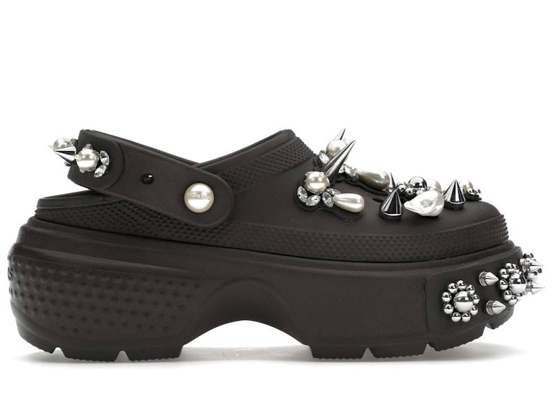(Women) Crocs Stomp Clog Simone Rocha Espresso 210942-206