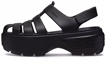 (Women) Crocs Stomp Fisherman Sandal 'Black' 209938-001 (Women) Crocs Stomp Fisherman Sandal 'Black' 209938-001