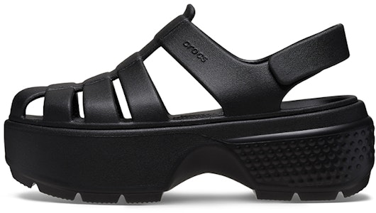 (W) Sandalias Crocs Stomp Fisherman 'Negro'. 209938-001 Buy (W) Sandalias Crocs Stomp Fisherman 'Negro'. 209938-001