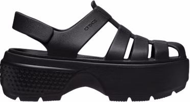 (Women) Crocs Stomp Fisherman Sandals 'Black' 209938-001 (Women) Crocs Stomp Fisherman Sandals 'Black' 209938-001
