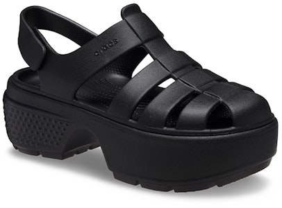 (W) Sandalias Crocs Stomp Fisherman 'Negro'. 209938-001 Lookbook (W) Sandalias Crocs Stomp Fisherman 'Negro'. 209938-001