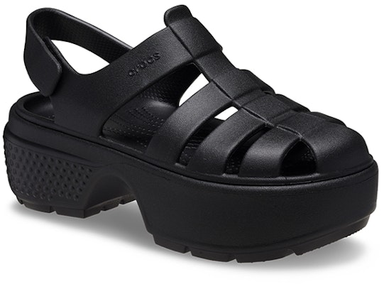 (Women) Crocs Stomp Fisherman Sandals 'Black' 209938-001 Lookbook (Women) Crocs Stomp Fisherman Sandals 'Black' 209938-001