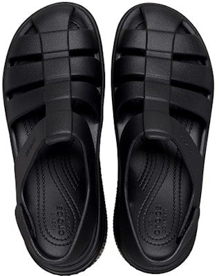 (Women) Crocs Stomp Fisherman Sandals 'Black' 209938-001 Shop (Women) Crocs Stomp Fisherman Sandals 'Black' 209938-001