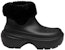 (W) But Crocs Stomp Berbulu 'Hitam' 208718-001
