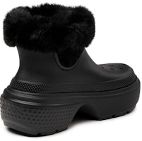 (W) Bota Forrada Crocs Stomp 'Negra' 208718-001 Shop (W) Bota Forrada Crocs Stomp 'Negra' 208718-001