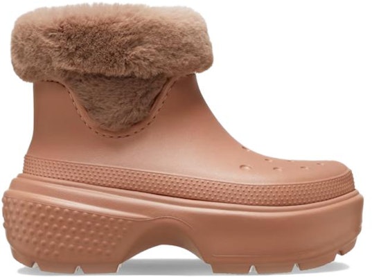 Crocs卡駱馳 Stomp Lined Boot 短靴 女款 棕色 Order Crocs卡駱馳 Stomp Lined Boot 短靴 女款 棕色