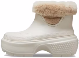 (Women) Crocs Stomp Lined Boots 'Stucco' 208718-160 (Women) Crocs Stomp Lined Boots 'Stucco' 208718-160
