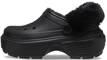 (Women) Crocs Stomp Lined Clog 'Black' 208546-001 (Women) Crocs Stomp Lined Clog 'Black' 208546-001