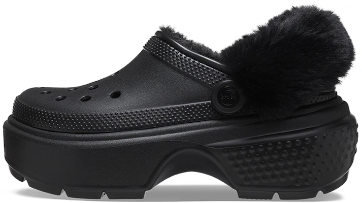 (W) Crocs 永无止境 A系列毛绒衬里拖鞋 '黑色' 208546-001 Buy (W) Crocs 永无止境 A系列毛绒衬里拖鞋 '黑色' 208546-001