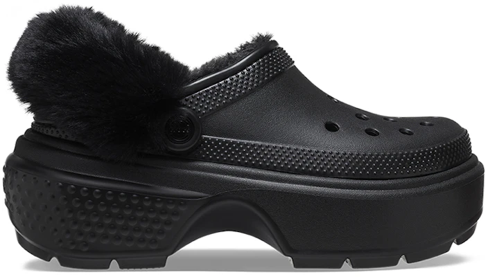 (W) Crocs 永无止境 A系列毛绒衬里拖鞋 '黑色' 208546-001 Shop (W) Crocs 永无止境 A系列毛绒衬里拖鞋 '黑色' 208546-001