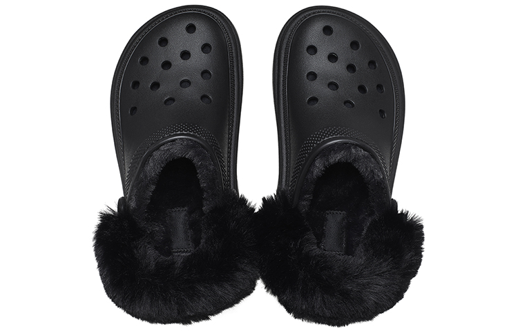 Purchase Crocs卡駱馳 雪屋暖棉 洞洞鞋 女款 黑色
